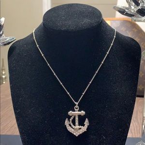 Anchor Charm Pendant Necklace